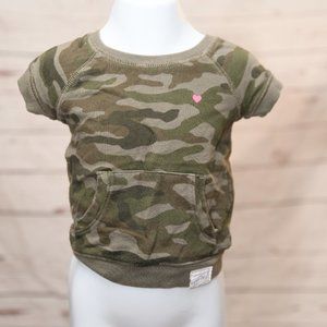 Carters 6M Tshirt pocket Camo